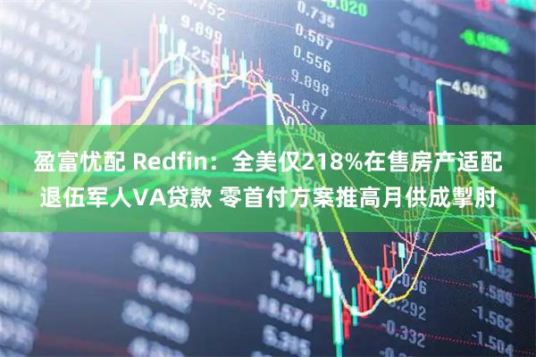 盈富忧配 Redfin：全美仅218%在售房产适配退伍军人VA贷款 零首付方案推高月供成掣肘